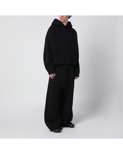 Entire studios Black Cotton Sweatshirt for men