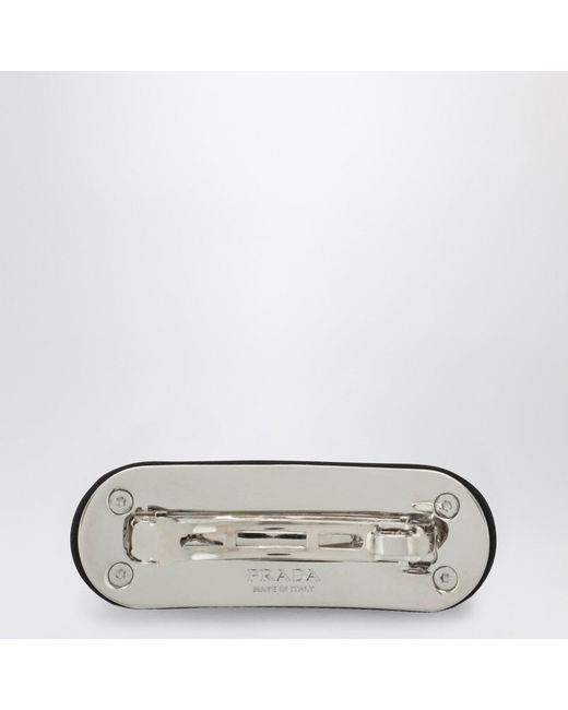 Fermoir En Re-Nylon Prada en coloris Black