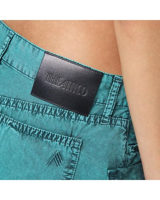 Mini Gonna 'Fay' di The Attico in Blue