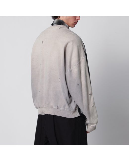 Maison Mihara Yasuhiro Gray Reversible Shirt Jacket for men