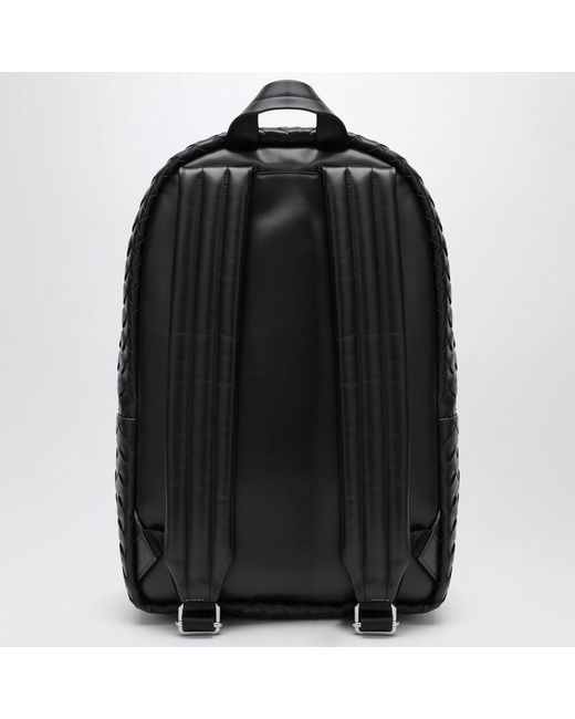 Sac À Dos Moyen En Tressage Intrecciato Bottega Veneta pour homme en coloris Black