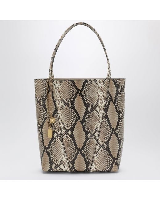 Chloé Natural Large Spin Tote Bag