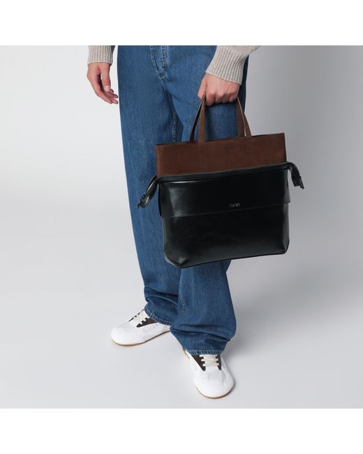 Loewe Black Small Switch Tote Bag for men