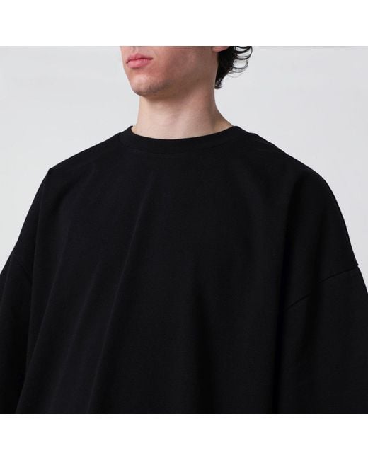 Entire studios Black Boxy T-Shirt for men