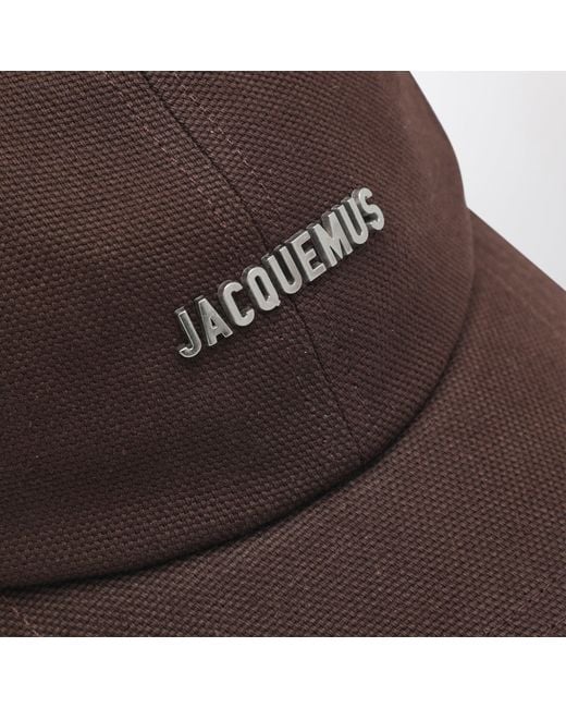 Jacquemus Brown Gadjo Baseball Cap for men