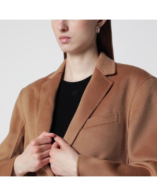 Anine Bing Natural Quinn Blazer