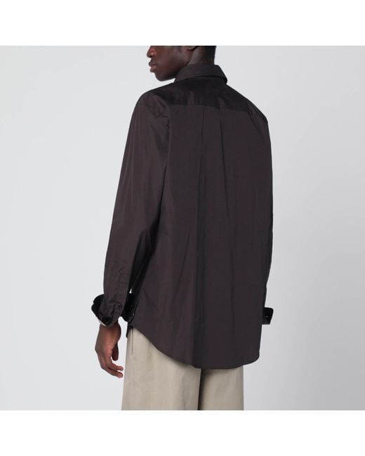 Burberry Black Cotton Shirt for men