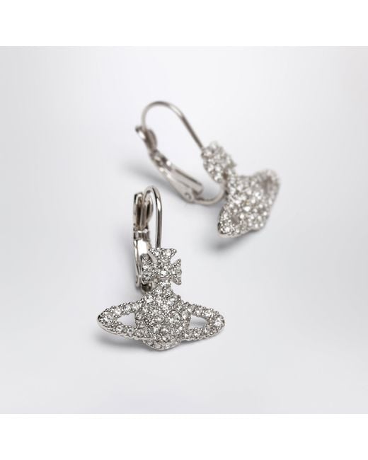 Vivienne Westwood Metallic Grace Bas Relief Earrings