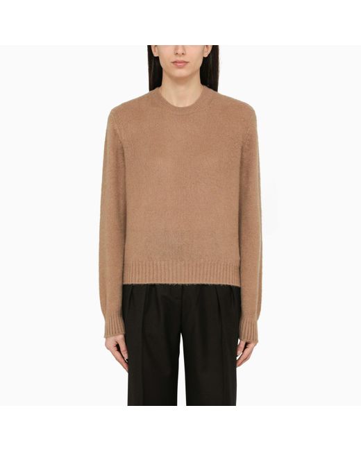 Prada Natural Camel-coloured Cashmere Sweater