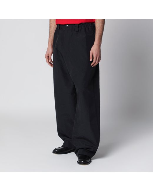 Willy Chavarria Black Cotton Trousers for men