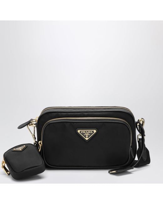 Prada Black Re-Nylon Crossbody Bag