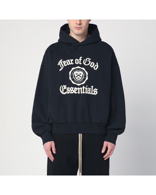 【送料&関税込】Fear of God eternal Black Hoodie With Logo P Fear of God Eternal Hoodie in Black | FWRD