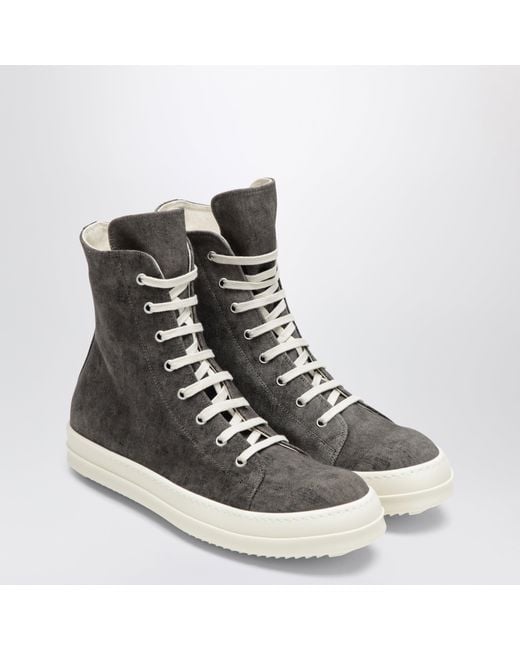 Rick Owens Black Tower Sneakers for men