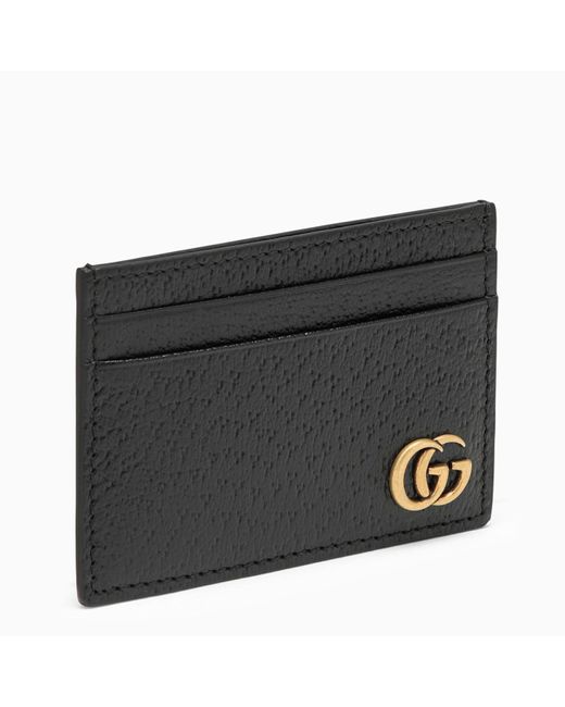 Gucci Black gg Credit Card Holder for men