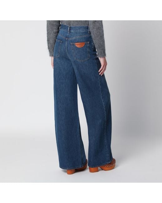 Chloé Blue Flared Jeans