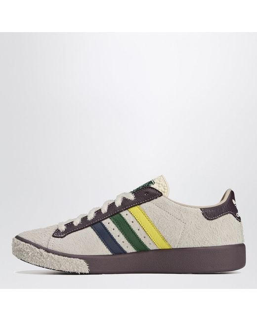 adidas x Brain Dead White Sneaker Forest Hills Cream for men