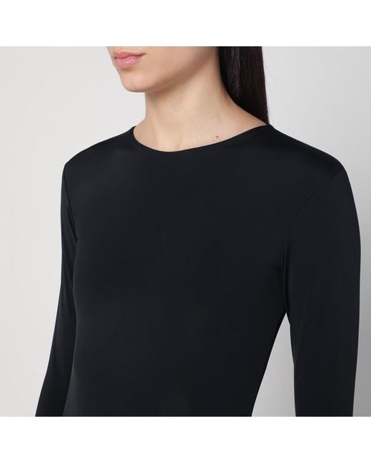 Entire studios Black Nylon-blend Bodysuit