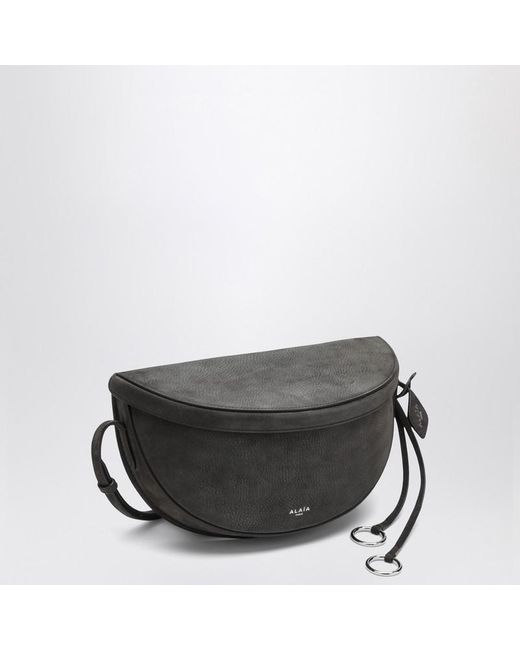 Marsupio east west antracite in nabuk di Alaïa in Black