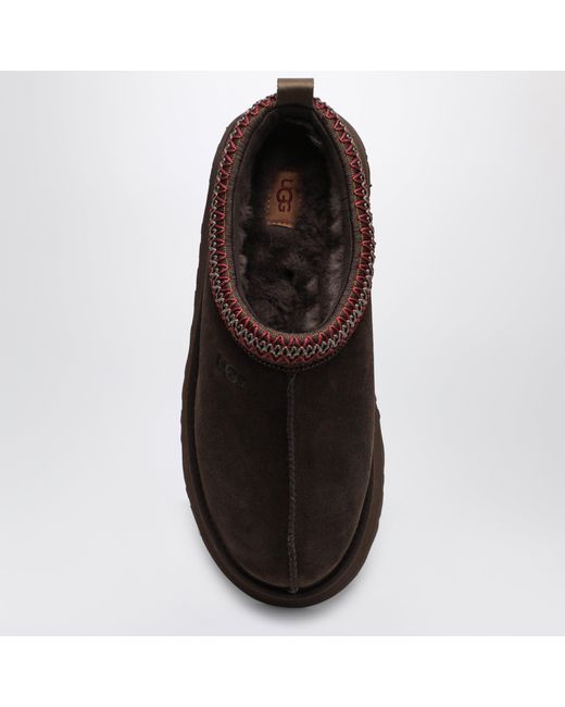 Ugg Brown Suede Tazz Slippers