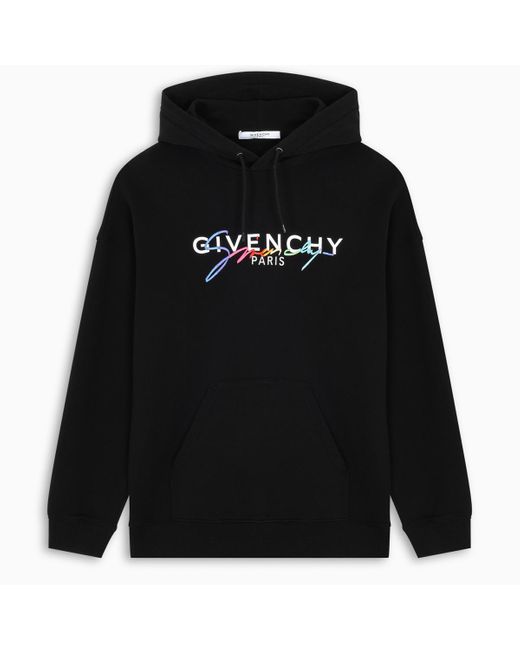 Givenchy Black Rainbow Hoodie for men