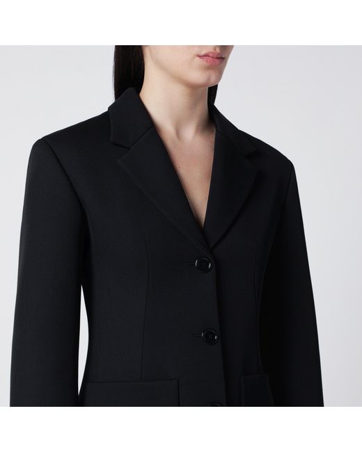 Loewe Black Wool Twill Jacket