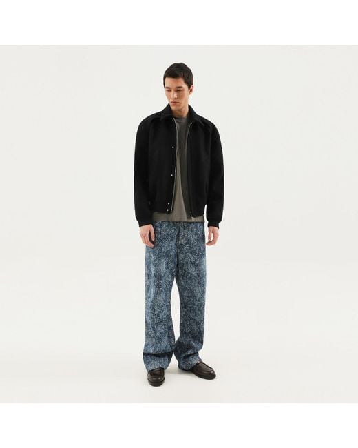 1989 STUDIO Black Magic Bomber for men
