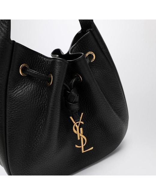 Saint Laurent Black Hobo Bag Paris Vii Schwarze Mini