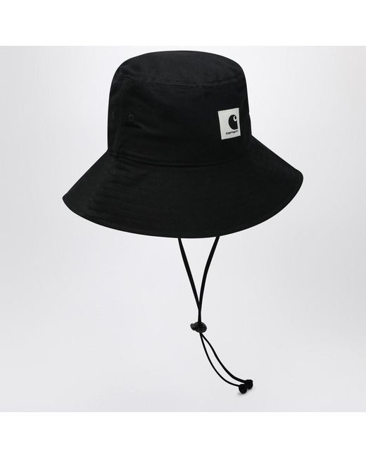 W' ashley bucket hat black di Carhartt da Uomo