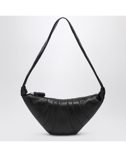 Lemaire Black Medium Croissant Bag