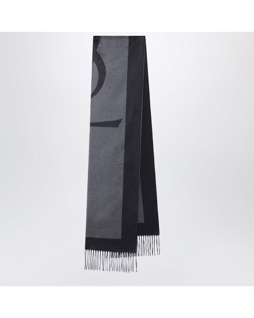 Sciarpa Cassandre di Saint Laurent in Gray