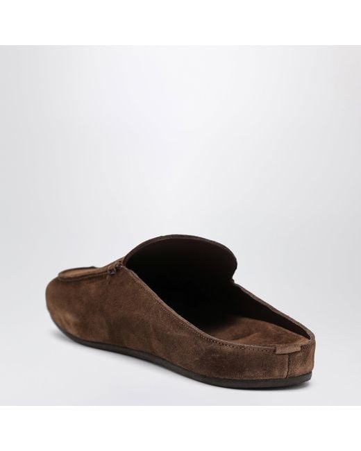 VINNY'S Brown Donnie Mules for men