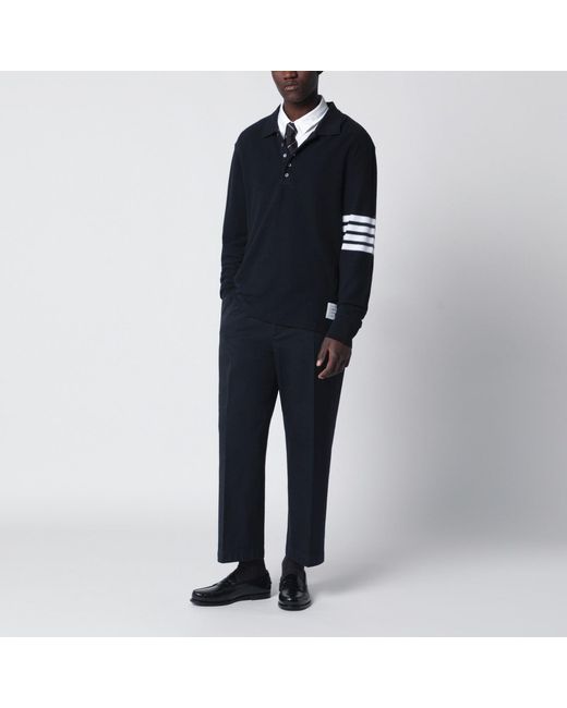 Thom Browne Blue Trousers for men