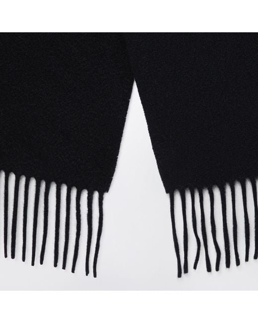 Destin Black Cashmere Scarf for men
