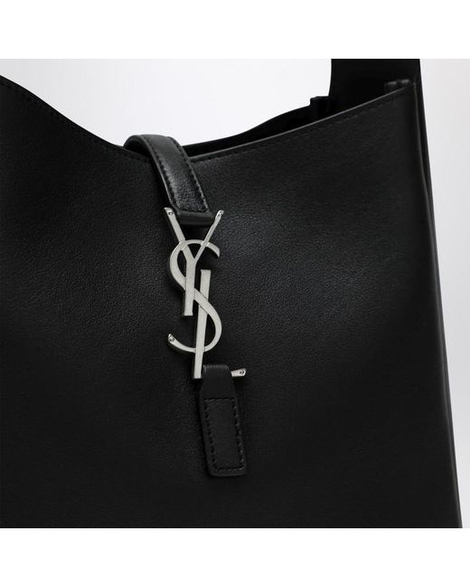 Borsa piccola le 5 à 7 nera in pelle di Saint Laurent in Black