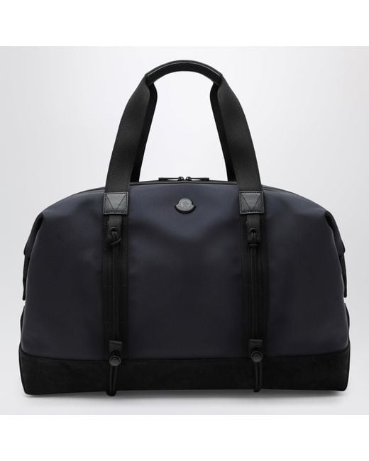 Moncler Black Tech Duffle Bag for men