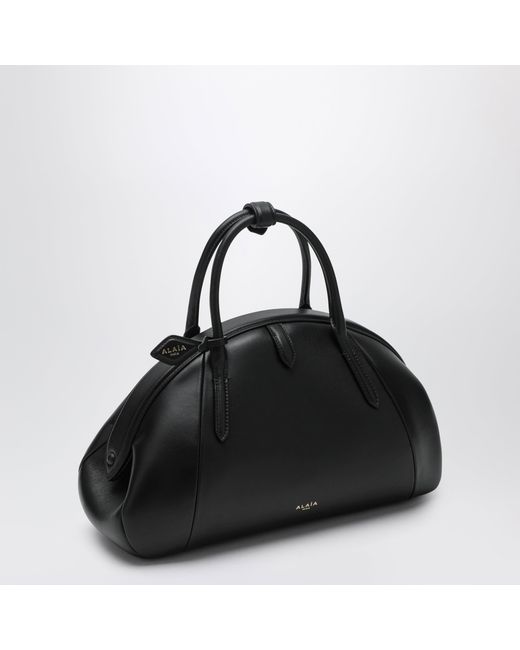 Alaïa Black Leather Purse Handbag