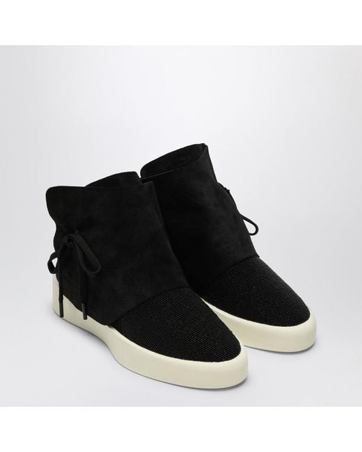 Fear Of God Black Moc Hi Sneaker for men