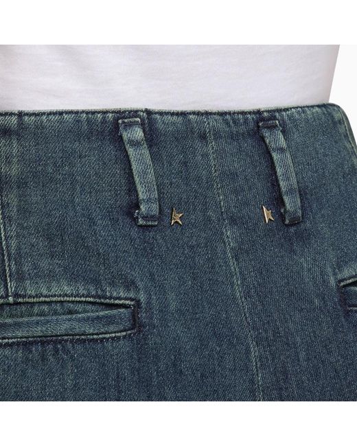 Jeans ampio in denim di Golden Goose Deluxe Brand in Blue
