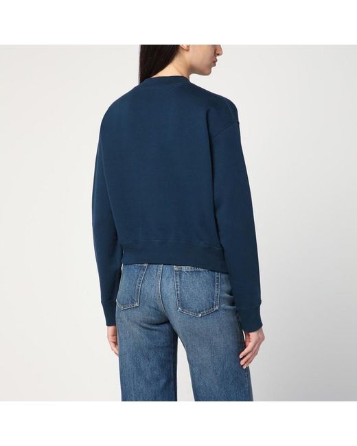 Chloé Blue Sweatshirt With Logo
