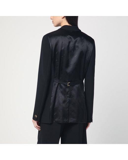Moschino Black Single-breasted Jacket