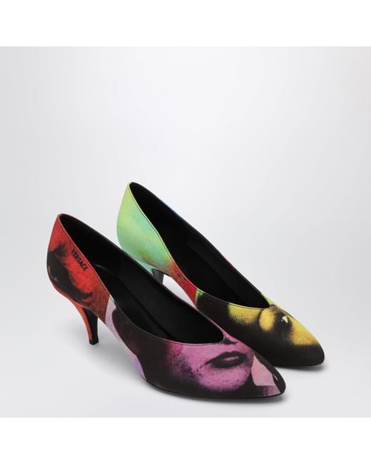 Versace Red Tina Pumps