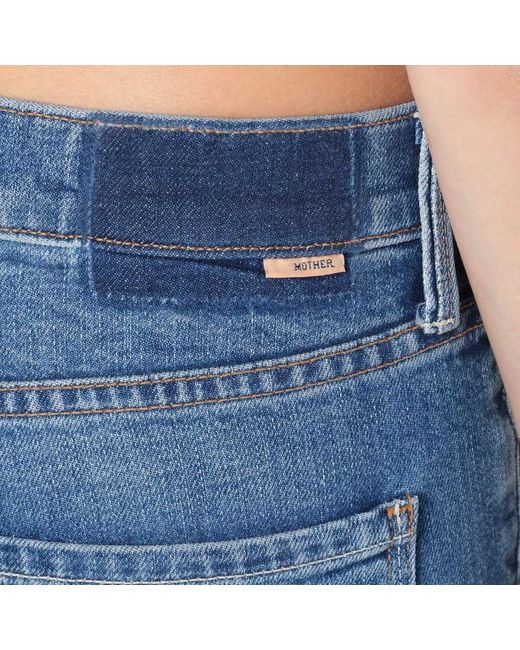 Jeans the dodger sneak slavato di Mother in Blue