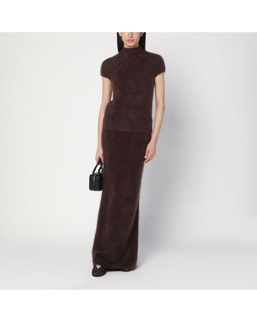 Soft Goat Brown Mocha-coloured Brushed Cashmere Sweater