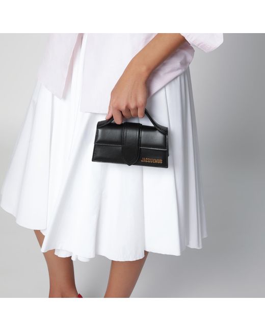 Jacquemus Black Bambino Small Leather Shoulder Bag
