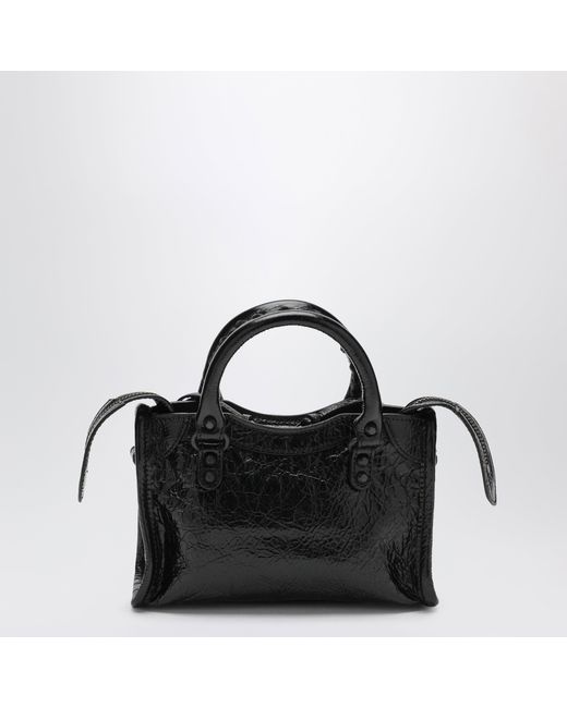 Balenciaga Black Le City Nano Leather Handbag