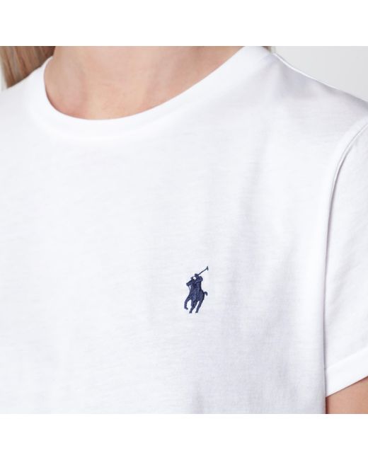 Polo Ralph Lauren White Cotton T-Shirt