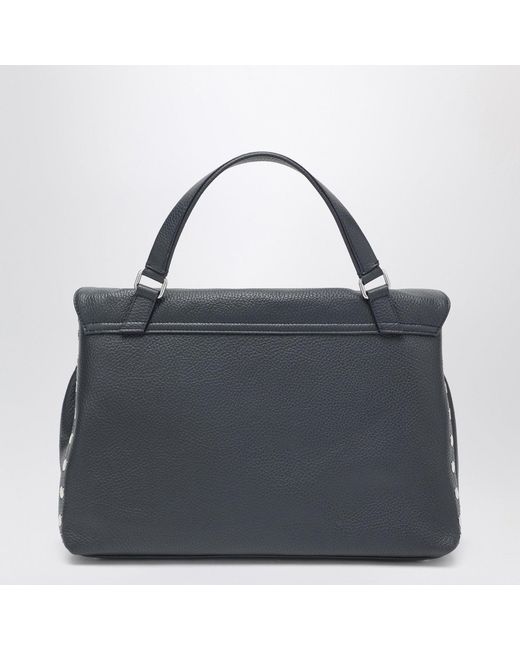 Zanellato Black Postina Medium Bag