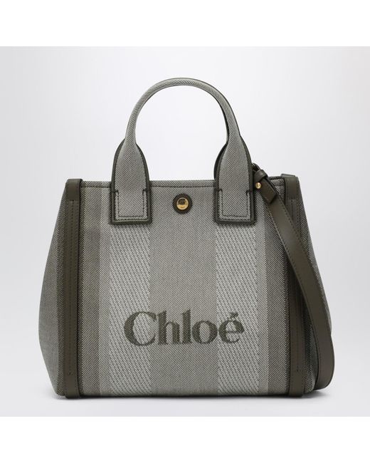 Chloé Blue Carry Small Tote Bag