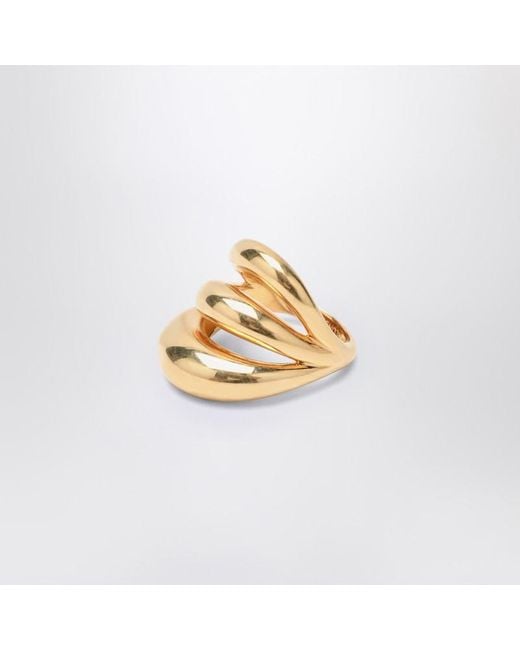 Panconesi Metallic Triptych Blow Up Ring
