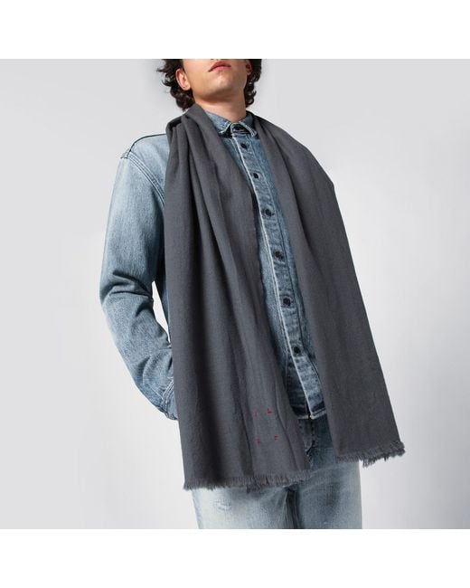 Sciarpa di Destin in Gray da Uomo
